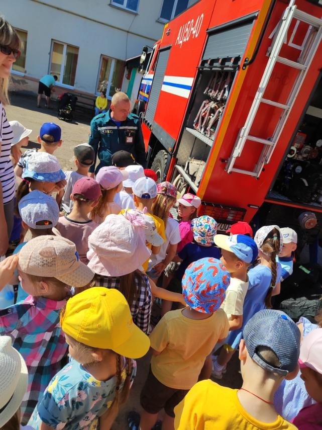 Экскурсия в пожарную часть