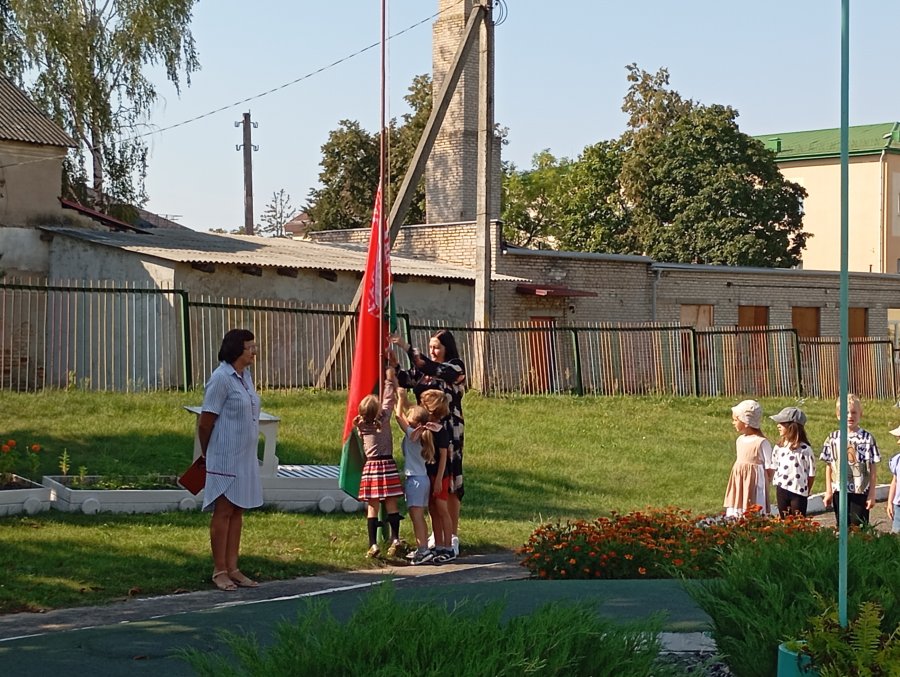 День знаний в детском саду!